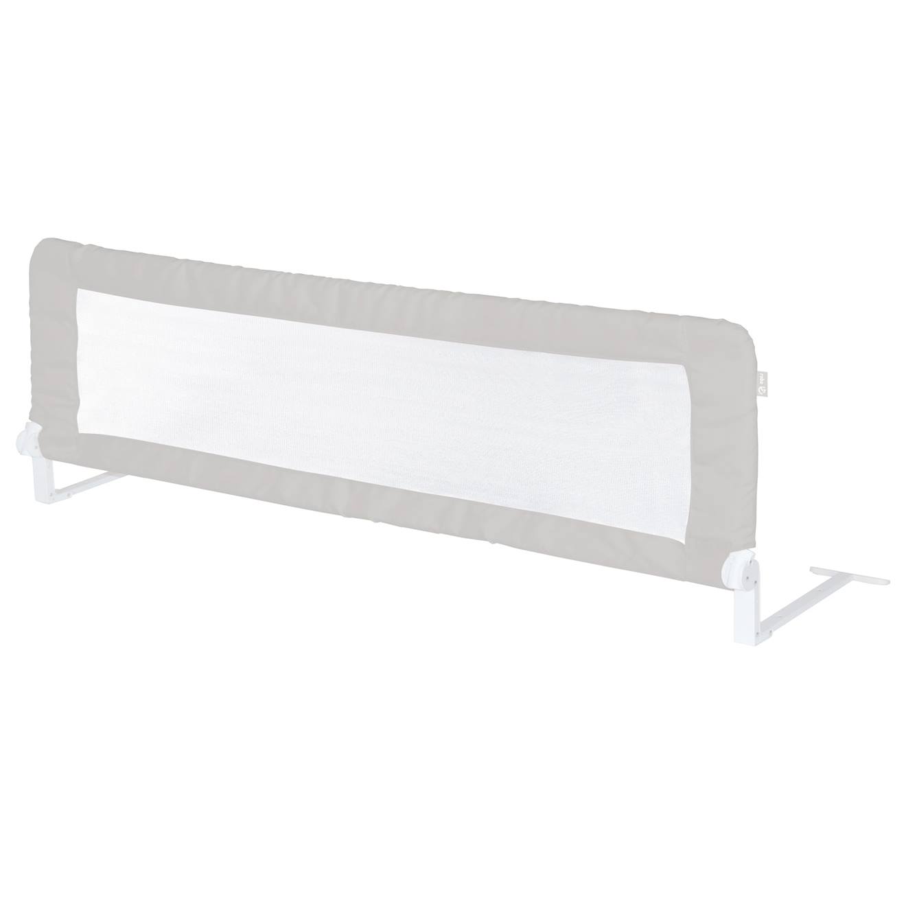 Barrière De Lit Enfant Et Bébé Klipp-klapp Antichute Et Pliable Gris Clair - 150 Cm