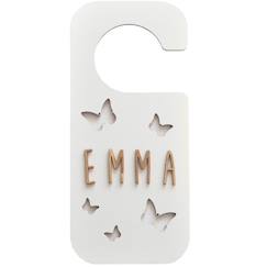 Jouet-Accroche-porte personnalisable papillons