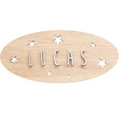 Jouet-Plaque décorative personnalisable etoiles