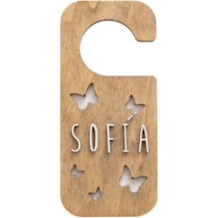 Jouet-Accroche-porte personnalisable papillons