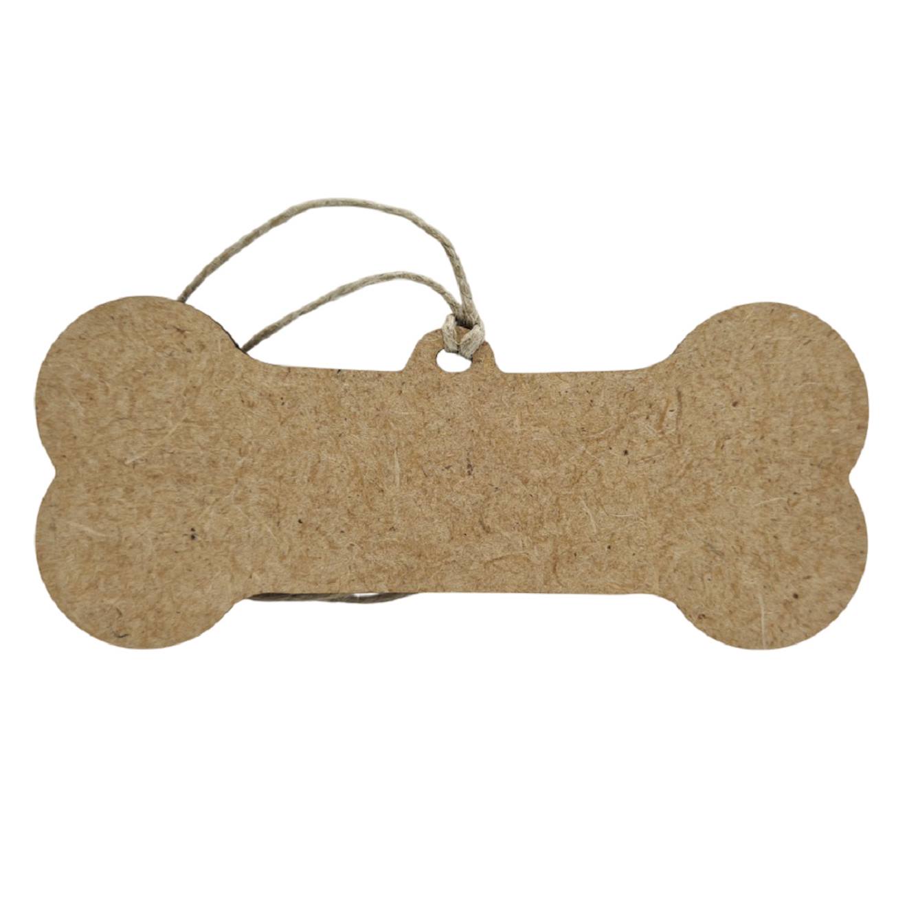 Os De Noël Personnalisable En Bois Beige