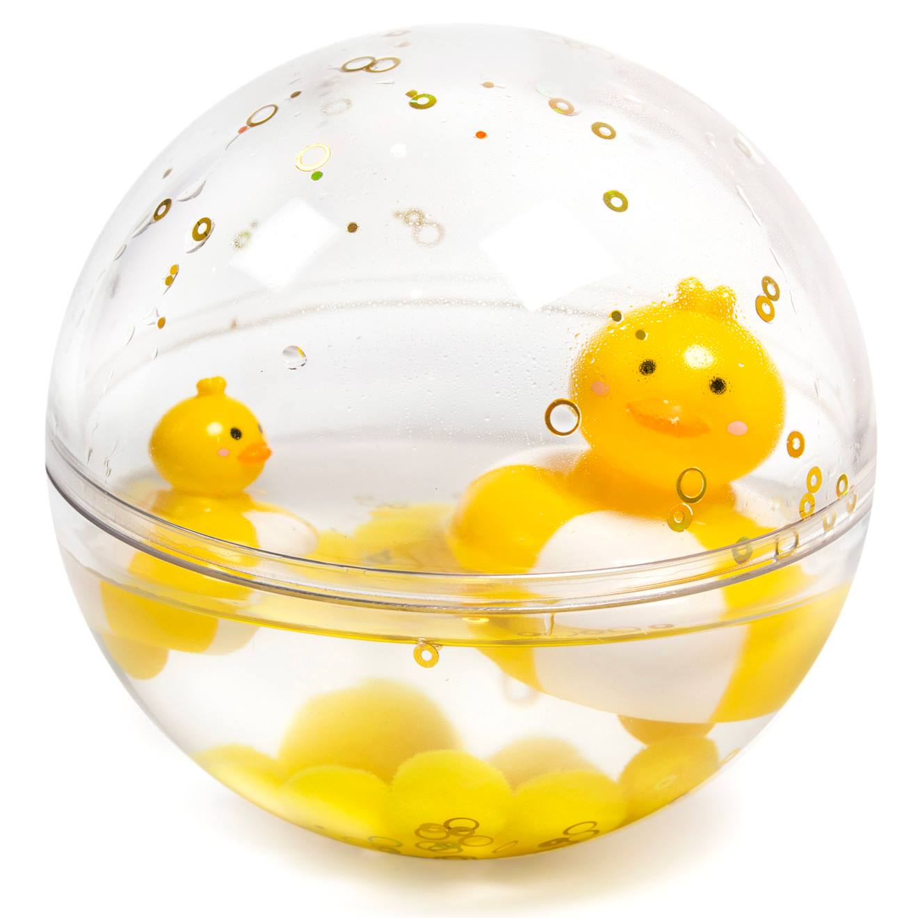 Jouet Balle Flottante Happy Bubble Jaune