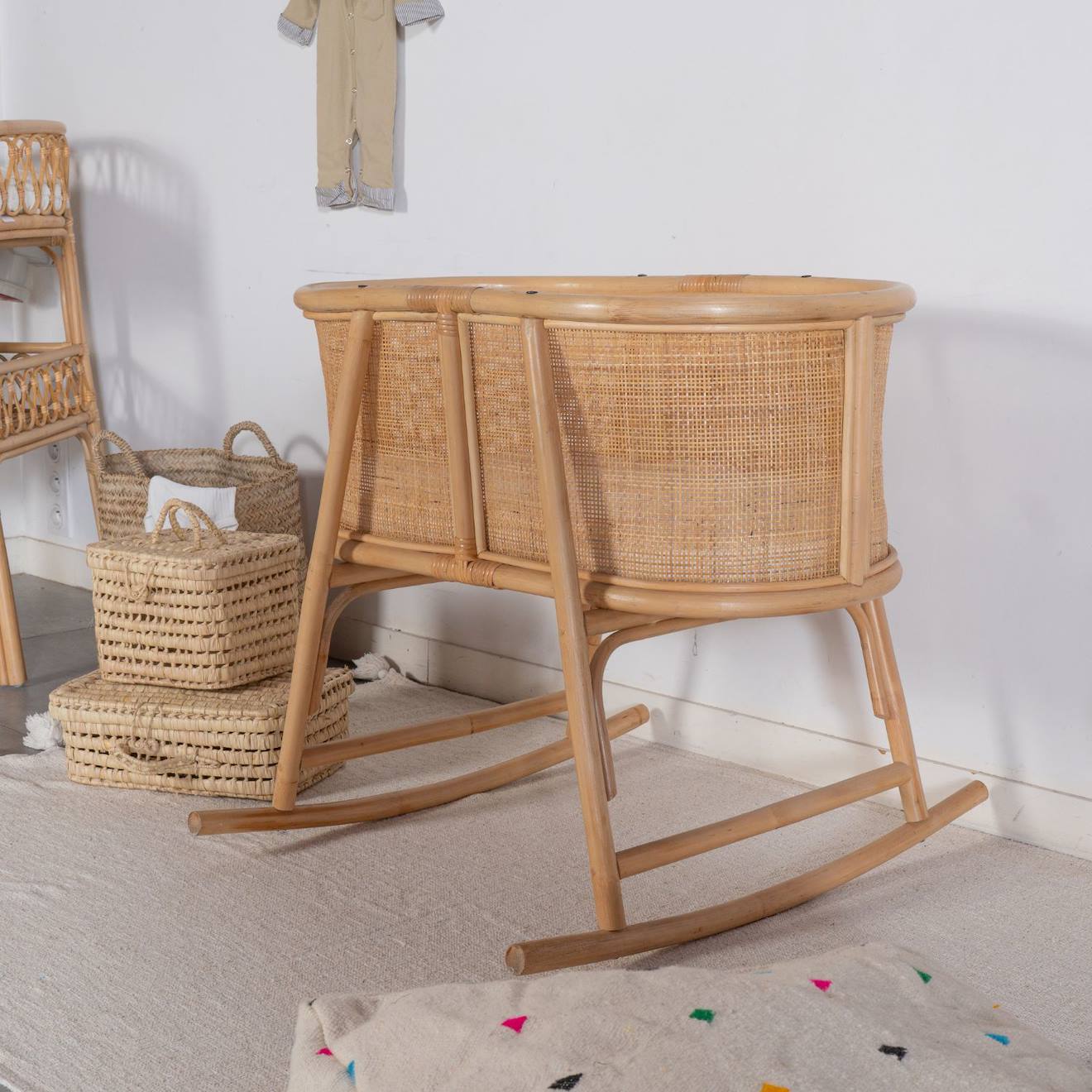 Berceau À Bascule Rinca Naturel