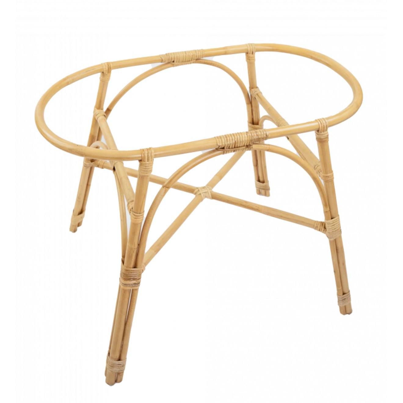 Pied De Couffin En Rotin, Pour Couffin 70x30cm Naturel (Saudara) - Image 1