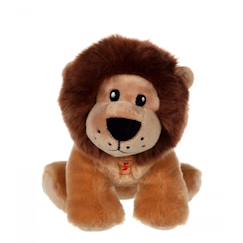Jouet-Peluche - peluche savanoos sonore - lion - 15 cm