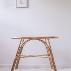 Puériculture-Pied de couffin en rotin, pour couffin 70x30cm