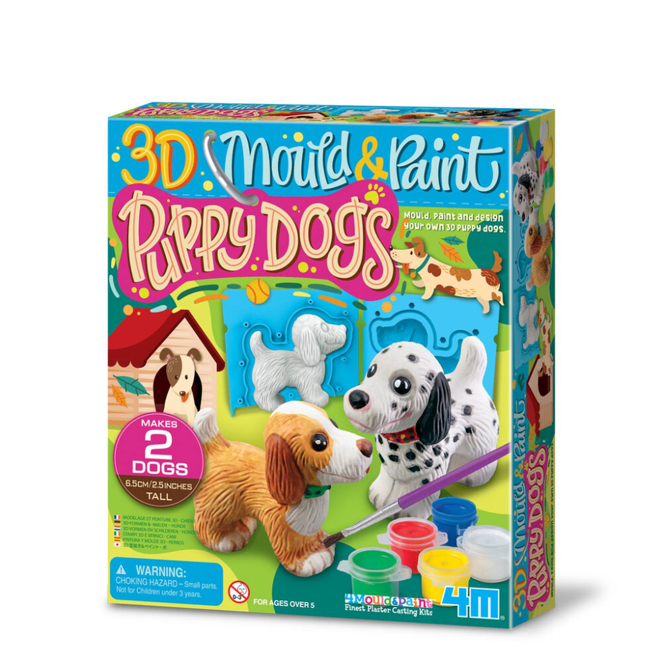 Kit Moulage - Chiots 3d Multicolor