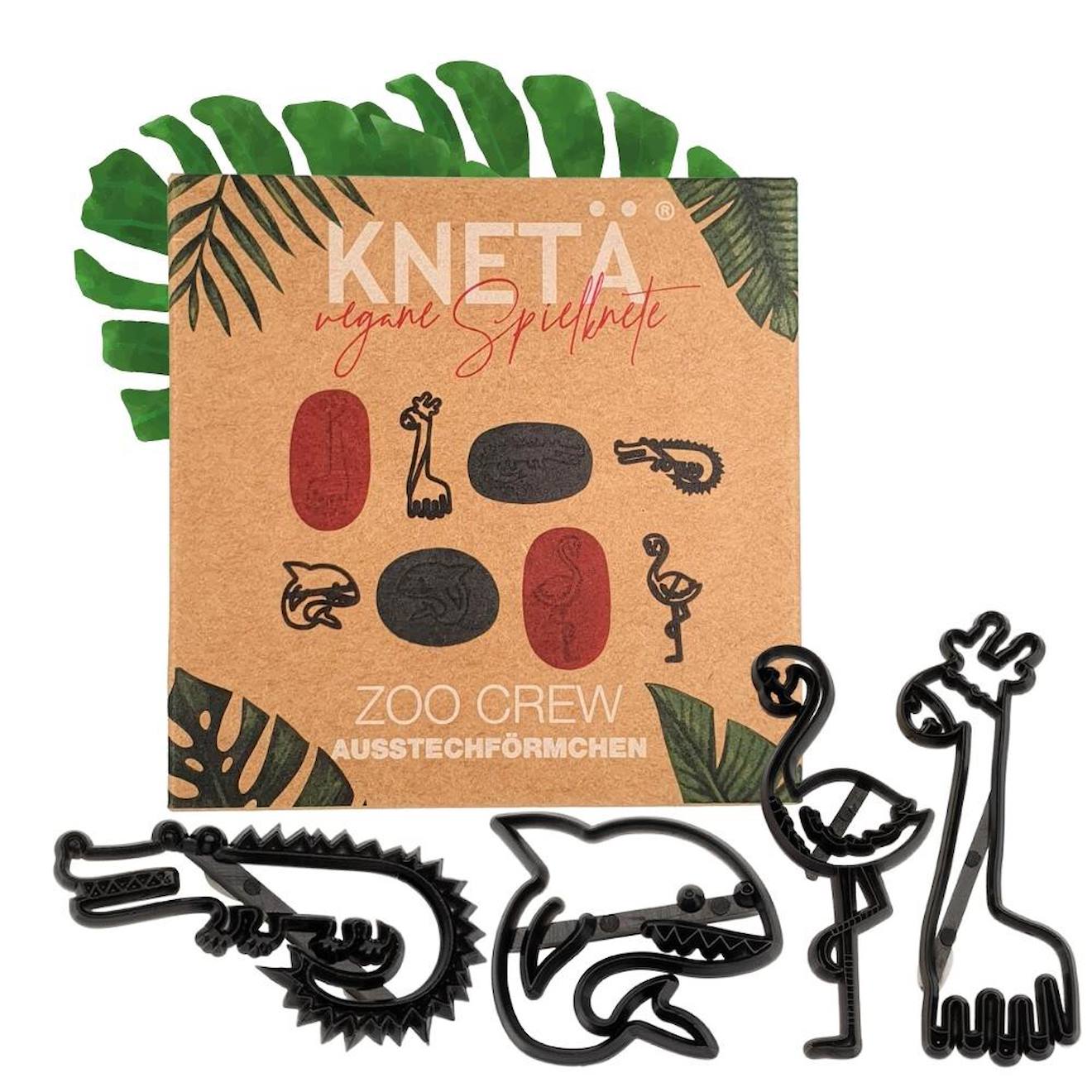 Set De Tampons - Animaux Du Zoo Black