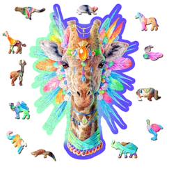 Jouet-Puzzle - natty giraffe