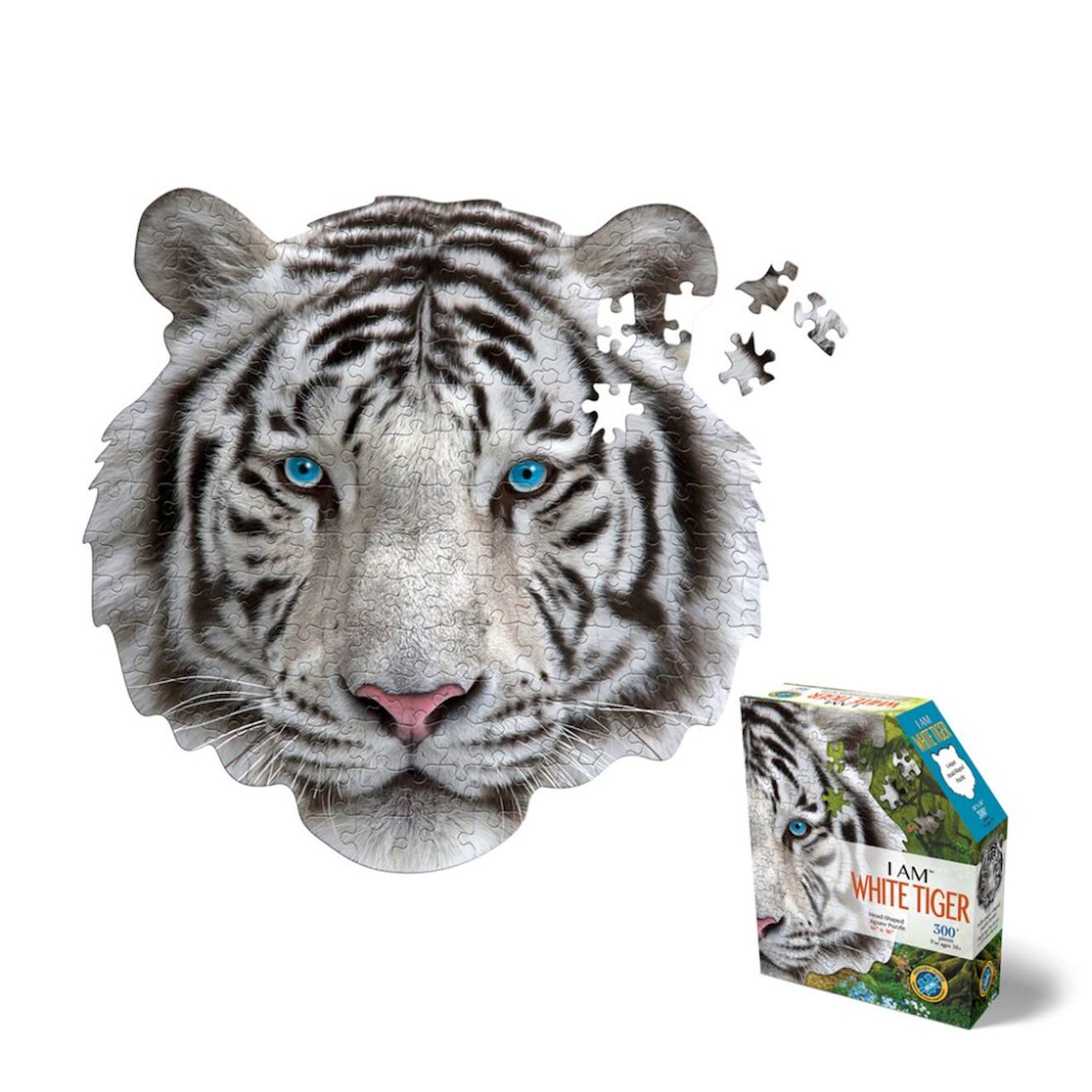 Puzzle I Am Mini - Tigre Blanc Multicolor