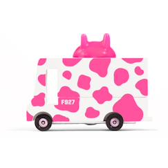 Camion à lait de fraise - bois de hêtre massif  - vertbaudet enfant