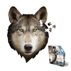 Jouet-Jeux éducatifs-Puzzle I am mini - loup