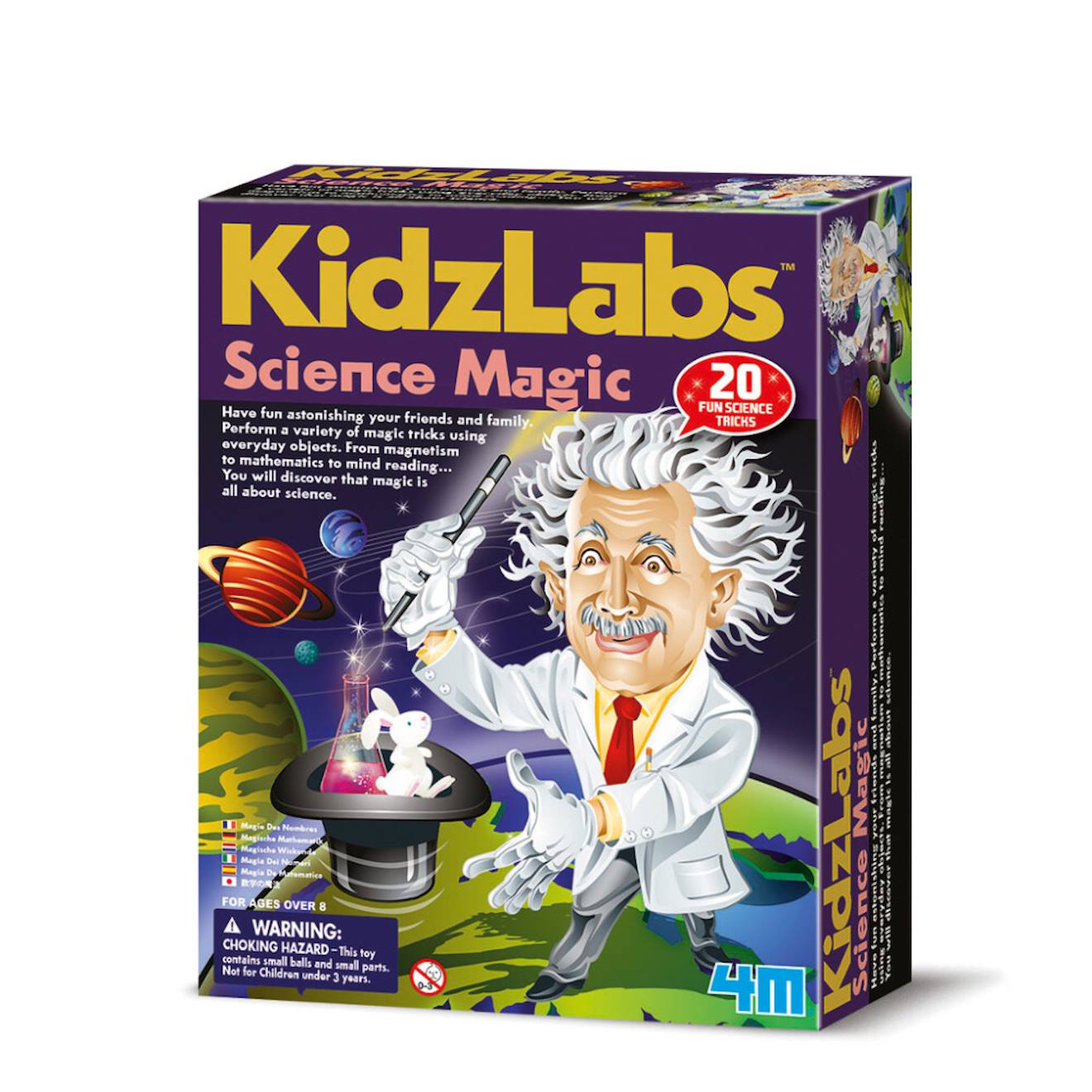 Kit Magie Scientifique – Découvre Les Secrets Où Science Et Illusion Se Rencontrent Multicolor