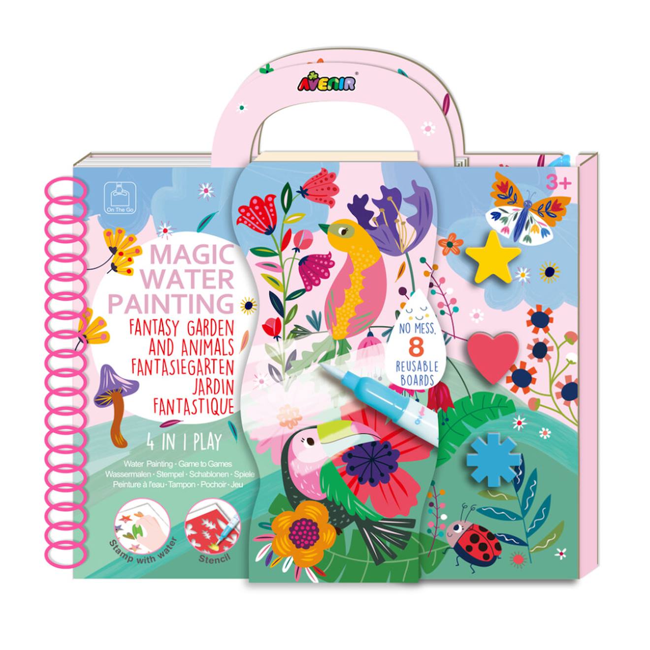 Peinture À L'eau - Jardin Fantastique Multicolor