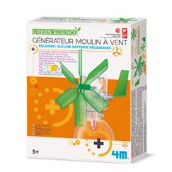 Jouet-Jeux éducatifs-Fabrique ta lumière avec le vent – Kit éducatif et écologique