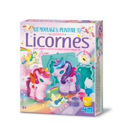 Jouet-Kit moulage - licorne 3d - version fr + nl