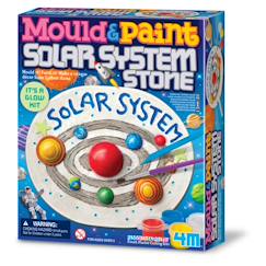 Jouet-Kit moulage - système solaire sur pierre