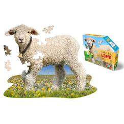 Jouet-Jeux éducatifs-Puzzle I am lil' - mouton