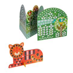 Jouet-Activités artistiques et musicales-Set d'activité autocollants mosaique - animaux