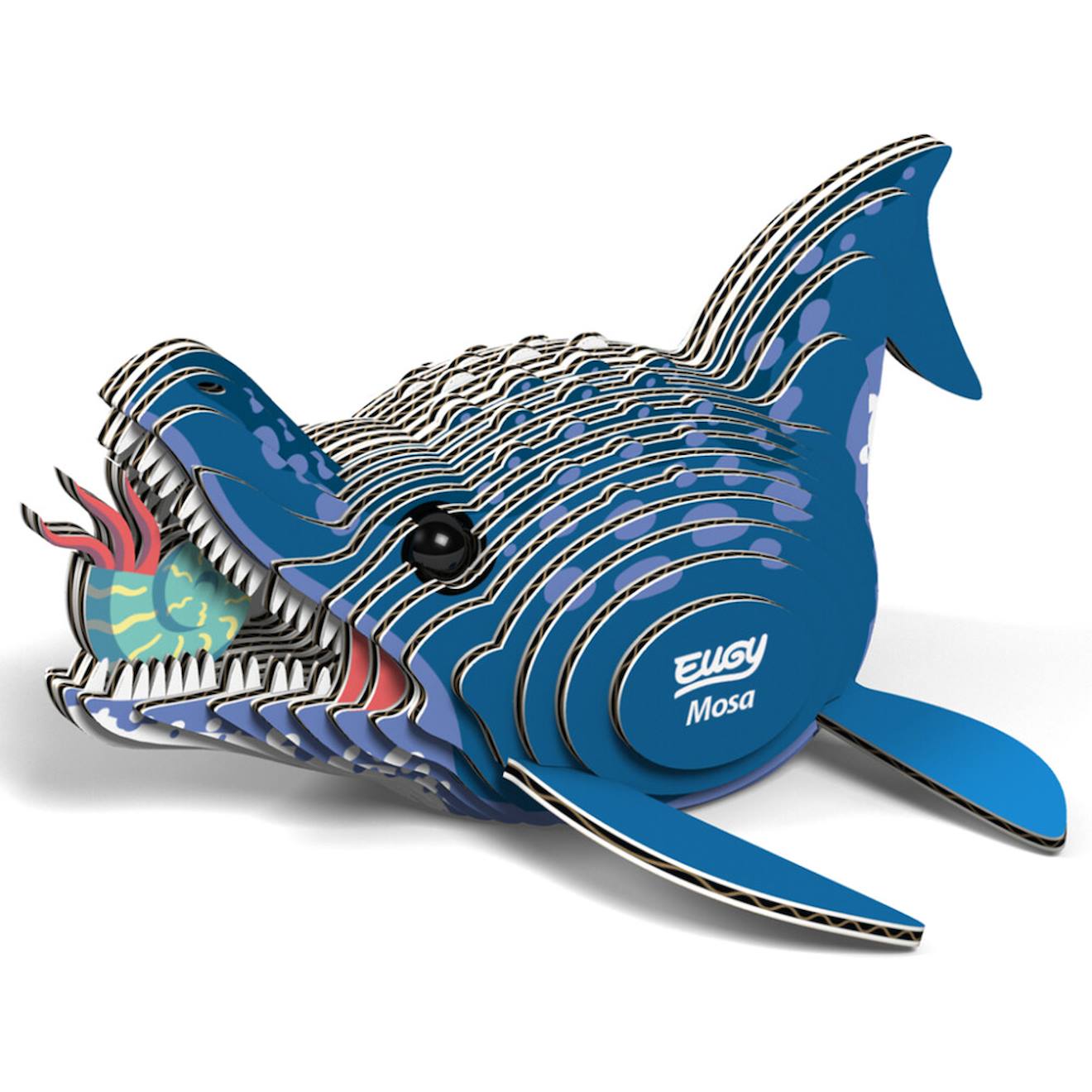 Puzzle 3d - Mosasaurus Blue