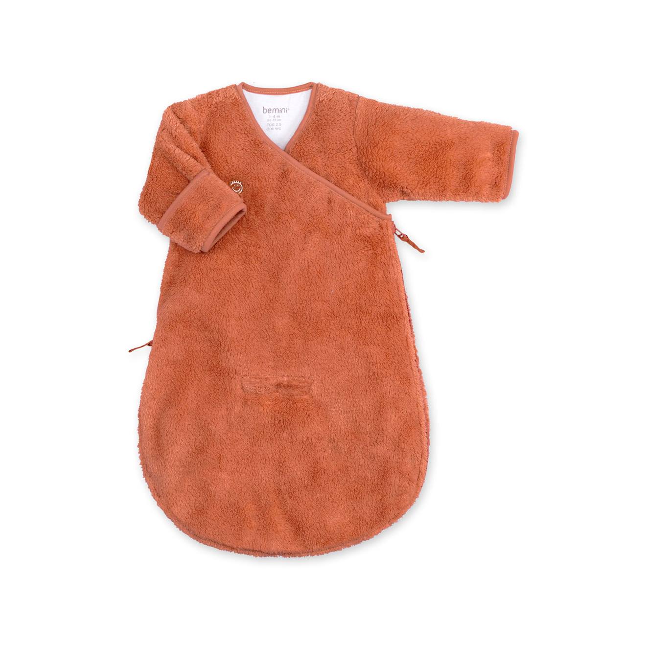 Gigoteuse Avec Moufles Hiver - Tog 2.5 Chaud Tout Doux Noisette