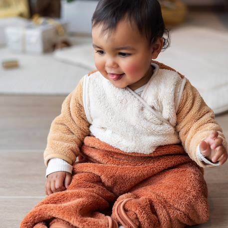 Gigoteuse jambes séparables hiver - tog 2.5 chaud tout doux Blush+Grizou+Lunar+Marshmallow+Natural+Natural - tricolore+Noisette+Noisette tricolore+Sesame+Stone+Turquoise tricolore+Vintage 47 - vertbaudet enfant 