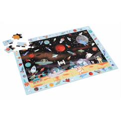 Jouet-Jeux éducatifs-Puzzles-Puzzle découverte - espace 100 pièces