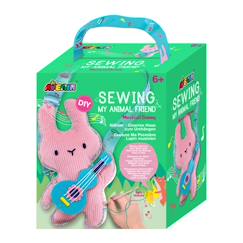 Jouet-Activités artistiques et musicales-Kit couture - lapin musicien