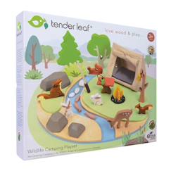 Jouet-Set camping en bois