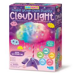 Jouet-Nuage de lumière Fluffy - Fabriquez votre propre lampe nuage