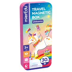 -Boïte de puzzle magnétique - licornes