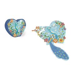 Jouet-Jeux éducatifs-Contour puzzle - paôn 40 pièces