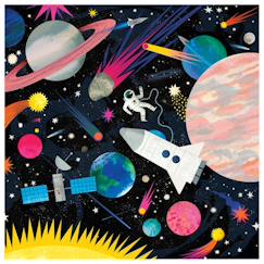 Jouet-Puzzle - l'espace glow in the dark 500 pièces