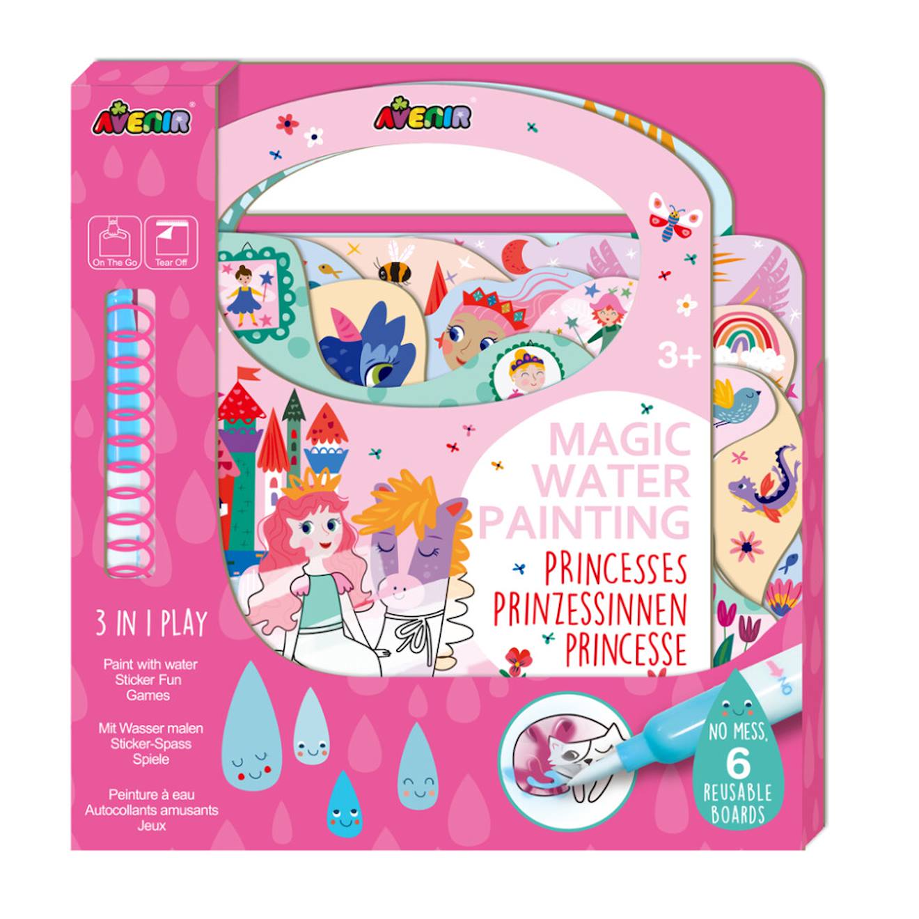 Peinture À L'eau - La Vie Marine Multicolor