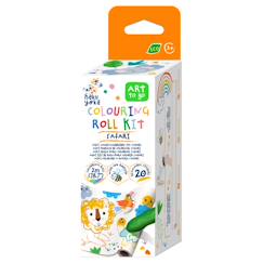 Jouet-Kit de rouleau de peinture mini - safari