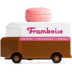 Jouet-Van macaron framboise