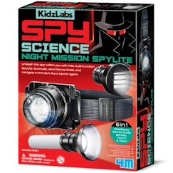 Jouet-Jeux éducatifs-Lampe espion multifonction – Frontale, torche, lanterne et plus encore