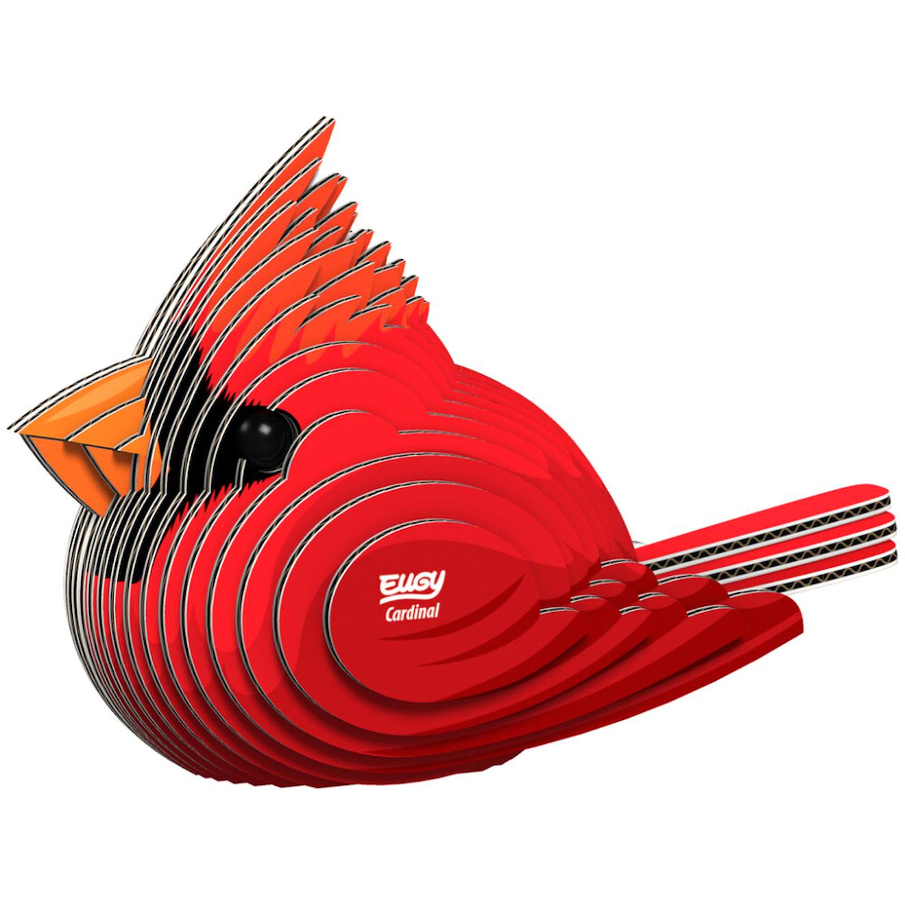 Puzzle 3d - Cardinal Red
