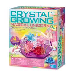 Jouet-Jeux éducatifs-Crystal growing - licorne Terrarium en Crystal