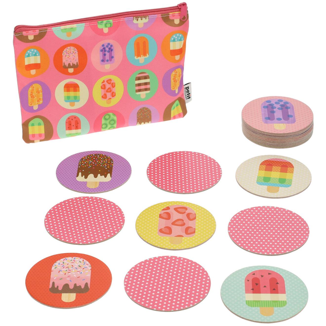 Jeu De Mémoire Ludique – 24 Cartes Colorées Multicolor