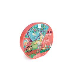 Jouet-Jeux éducatifs-Puzzle princesse 3D