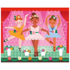 Jouet-Puzzle double face - ballerine