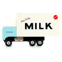 Van milk - camion à lait - bois de hêtre massif  - vertbaudet enfant