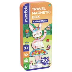 Jouet-Boïte de puzzle magnétique - animaux
