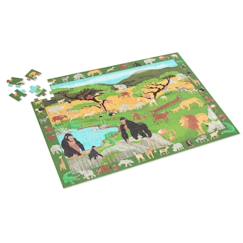 Jouet-Jeux éducatifs-Puzzle découverte - savane 150 pièces