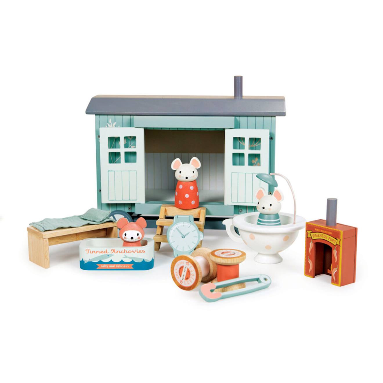 Cabane Chariot De Berger Style Vintage Multicolore