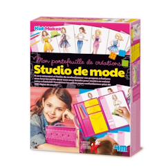 Jouet-Activités artistiques et musicales-Kit stylisme amusant – 200 styles à imaginer et à colorier