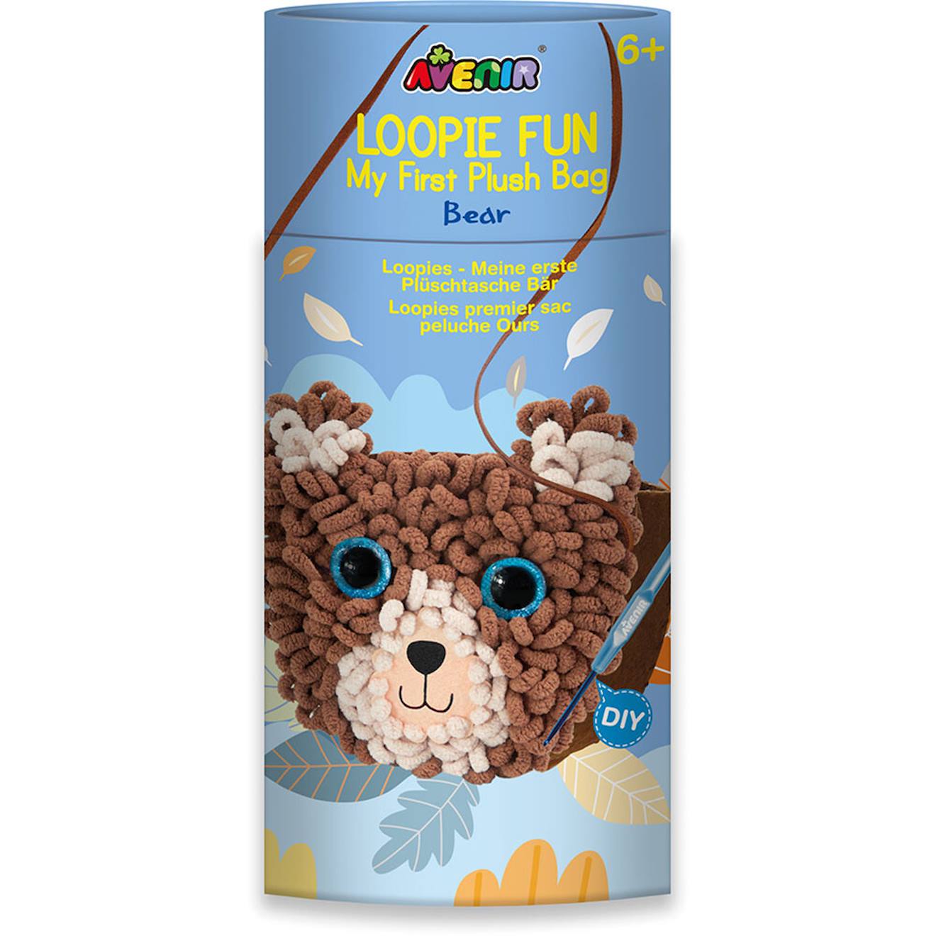 Mon Premier Sac Peluche - Ours Multicolor