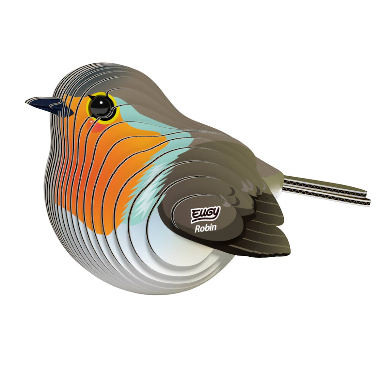 Puzzle 3d - Robin Multicolor