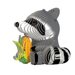 -Puzzle 3d - raton laveur